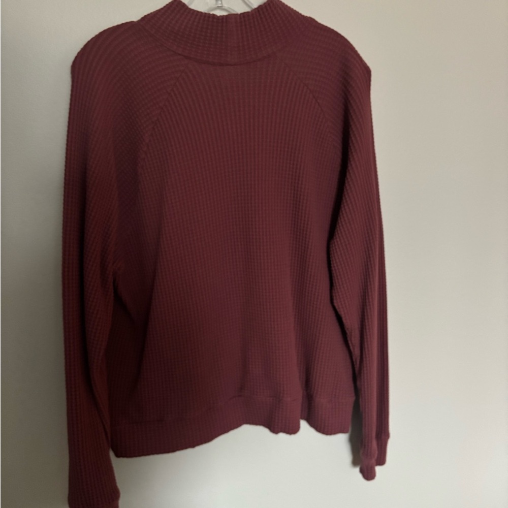 The North Face Women's Maroon Turtleneck Top